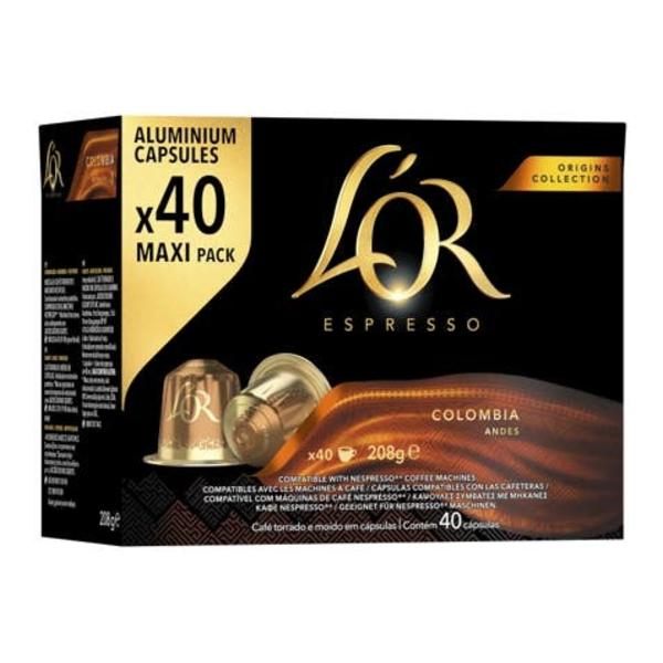 L'OR Espresso Colombia (kapsle pro Nespresso®* Original kávovary) XXL balení