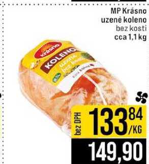 MP Krásno uzenė koleno bez kosti cca 1,1 kg 