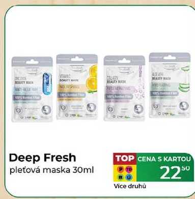 Deep Fresh pleťová maska 30ml   