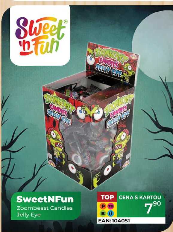 SweetNFun Zoombeast Candies Jelly Eye 