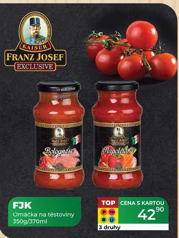 FJK Omáčka na těstoviny 350g/370ml
