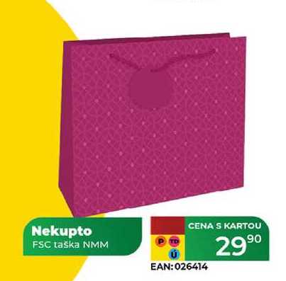 Nekupto FSC taška NMM  