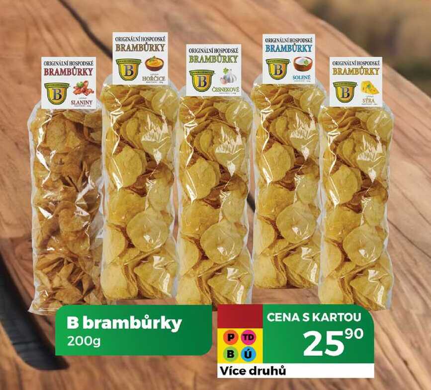 B brambůrky 200g  