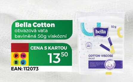 Bella Cotton obvazovȧ vata bavlněná 50g viskózní 