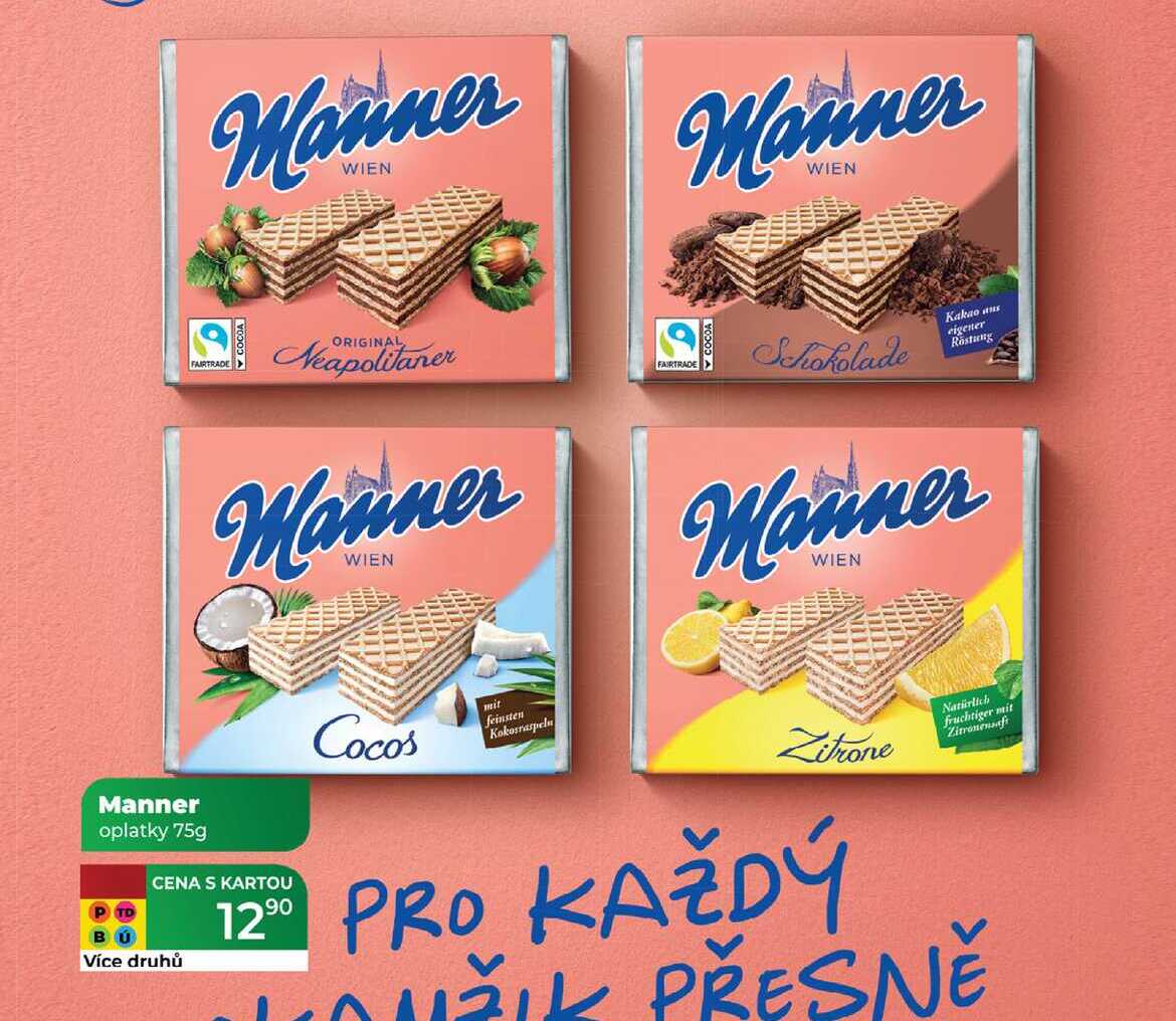 Manner oplatky 75g