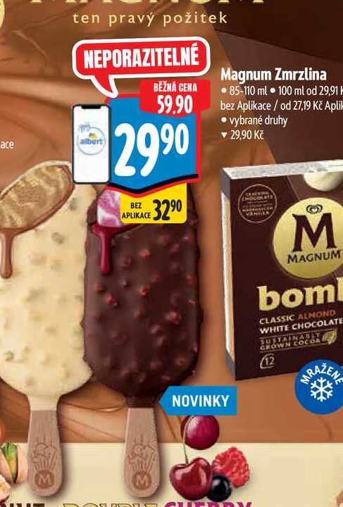  Magnum Zmrzlina  85-110 ml 