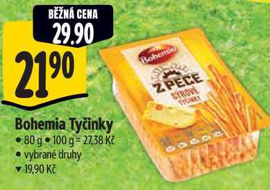 Bohemia Tyčinky, 80 g 