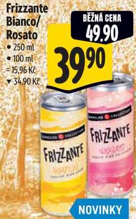 Frizzante Bianco/Rosato, 250 ml 