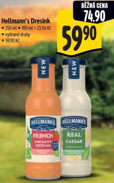 Hellmann's Dresink, 250 ml