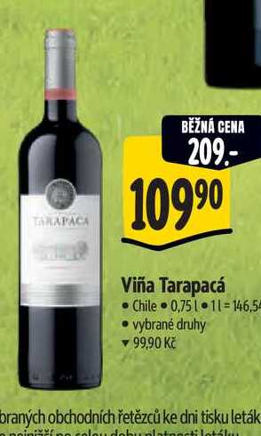   Viña Tarapacá  0,75 l