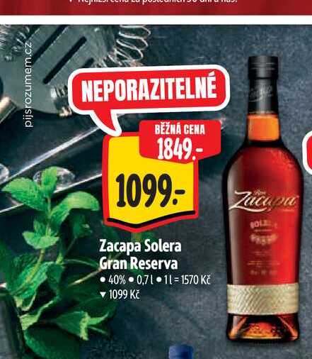  Zacapa Solera Gran Reserva  0,7 l