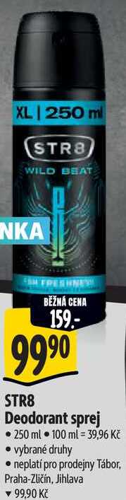 STR8 Deodorant sprej, 250 ml 