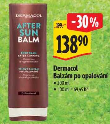 Dermacol Balzám po opalování, 200 ml