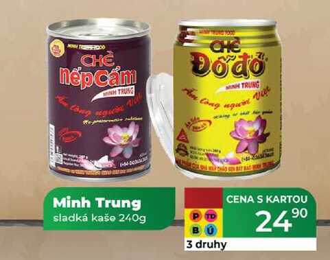 Minh Trung sladká kaše 240g 