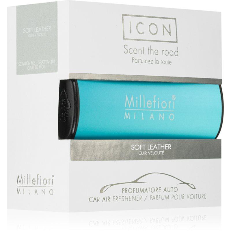 Millefiori Icon Soft Leather vůně do auta 1 ks