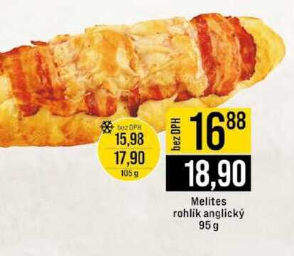 Melites rohlik anglický 95 g 