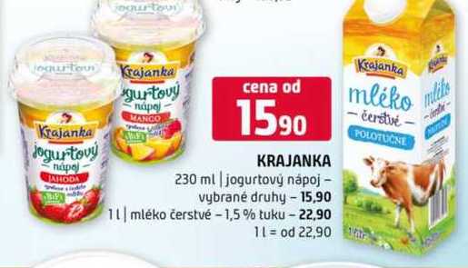 Krajanka vybrané druhy