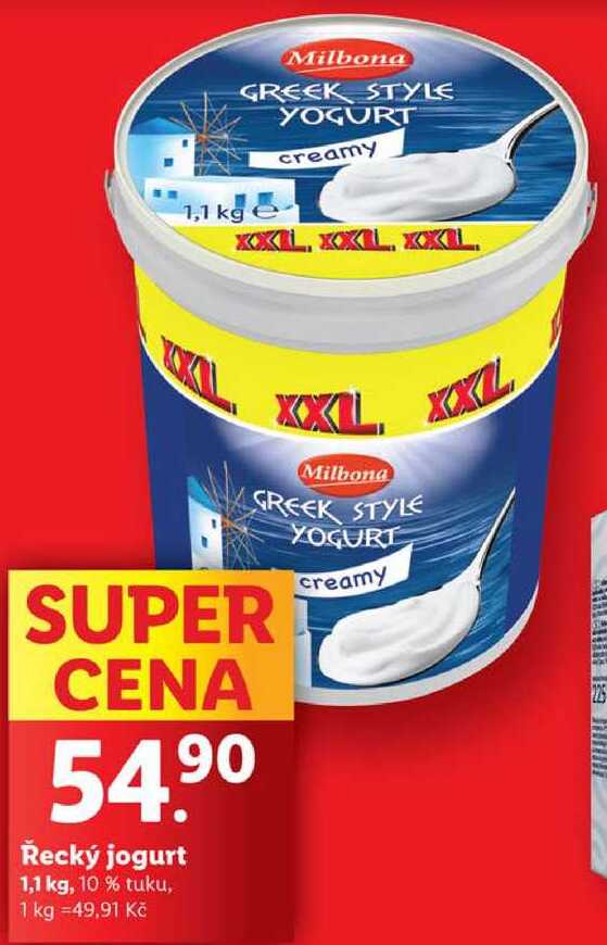 Řecký jogurt, 1,1 kg
