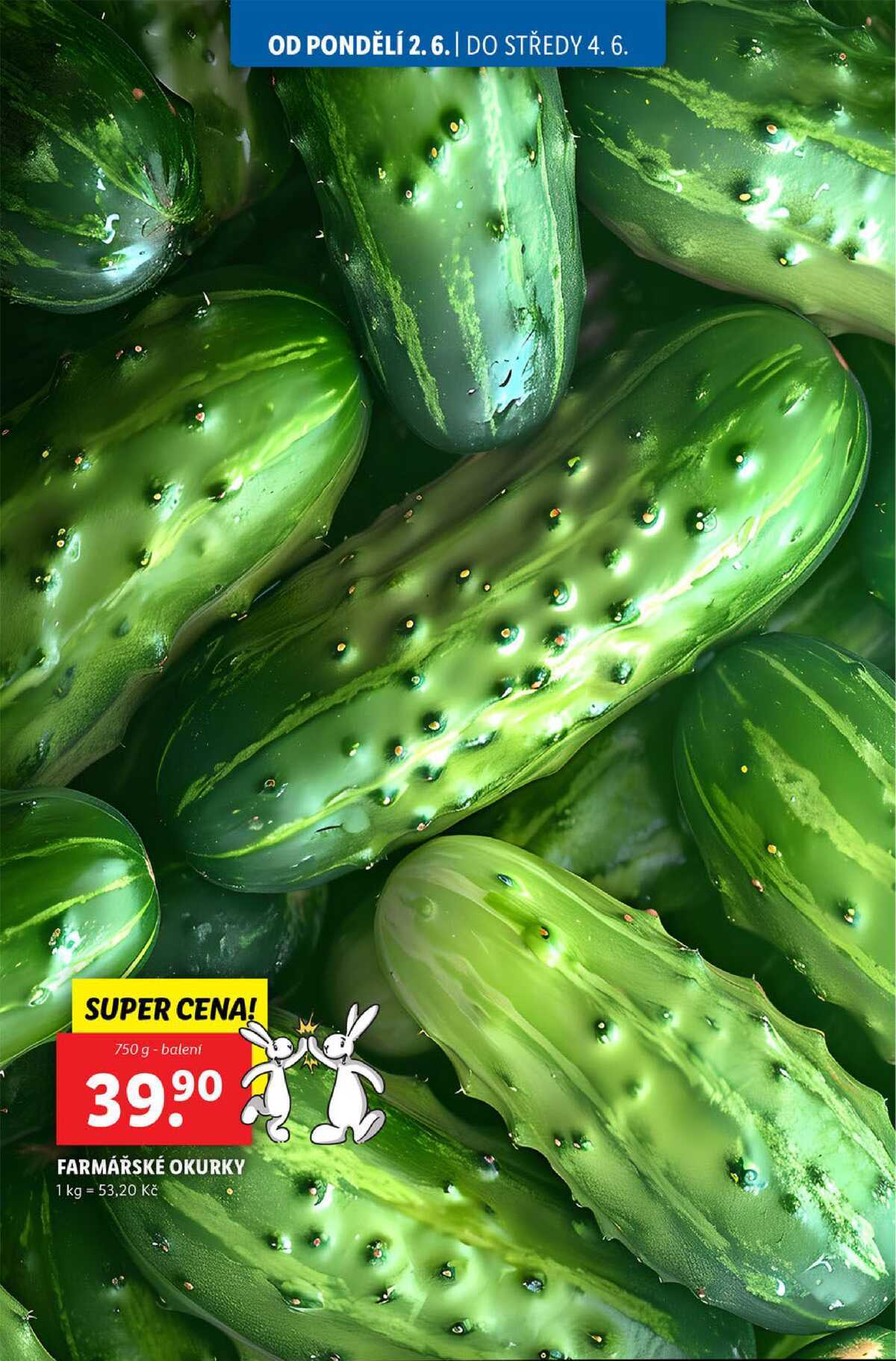 FARMÁŘSKÉ OKURKY, 750 g