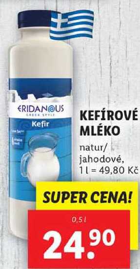KEFÍROVÉ MLÉKO, 0,5 l