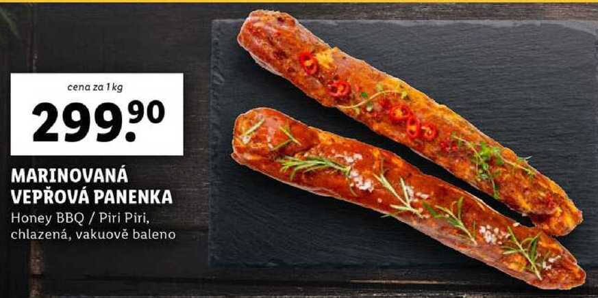 MARINOVANÁ VEPŘOVÁ PANENKA, cena za 1 kg