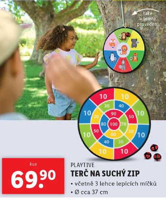 TERČ NA SUCHÝ ZIP 