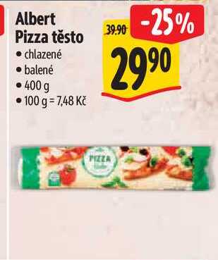 Albert Pizza těsto, 400 g