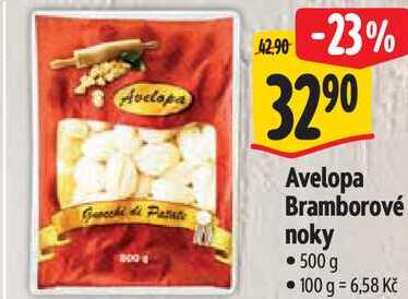Avelopa Bramborové noky, 500 g 