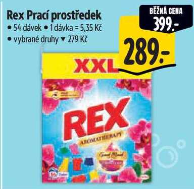 Rex Prací prostředek, 54 dávek
