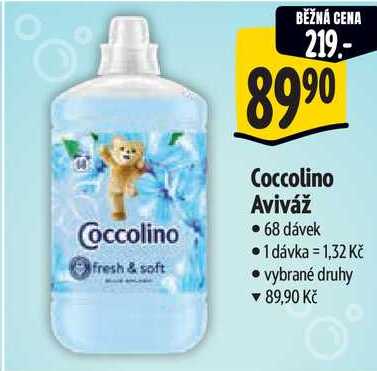 Coccolino Aviváž, 68 dávek