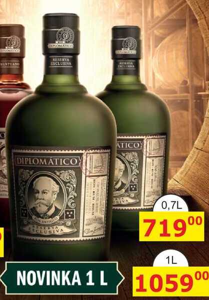 Diplomatico Reserva Exclusiva tmavý venezuelský rum 1l