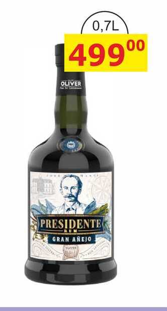 Presidente Marti Gran Aňejo 0,7l 40%