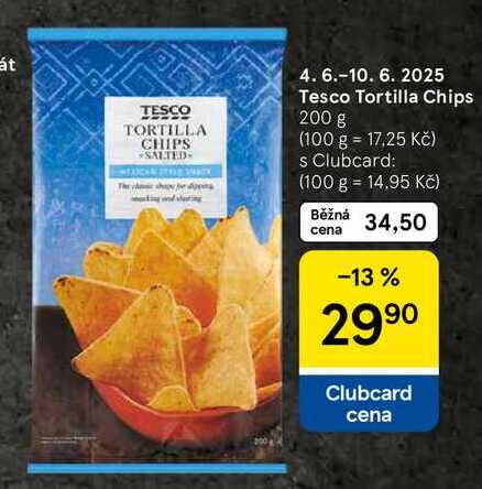 Tesco Tortilla Chips, 200 g 