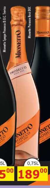 Mionetto Prosecco Rosé 0,75L 