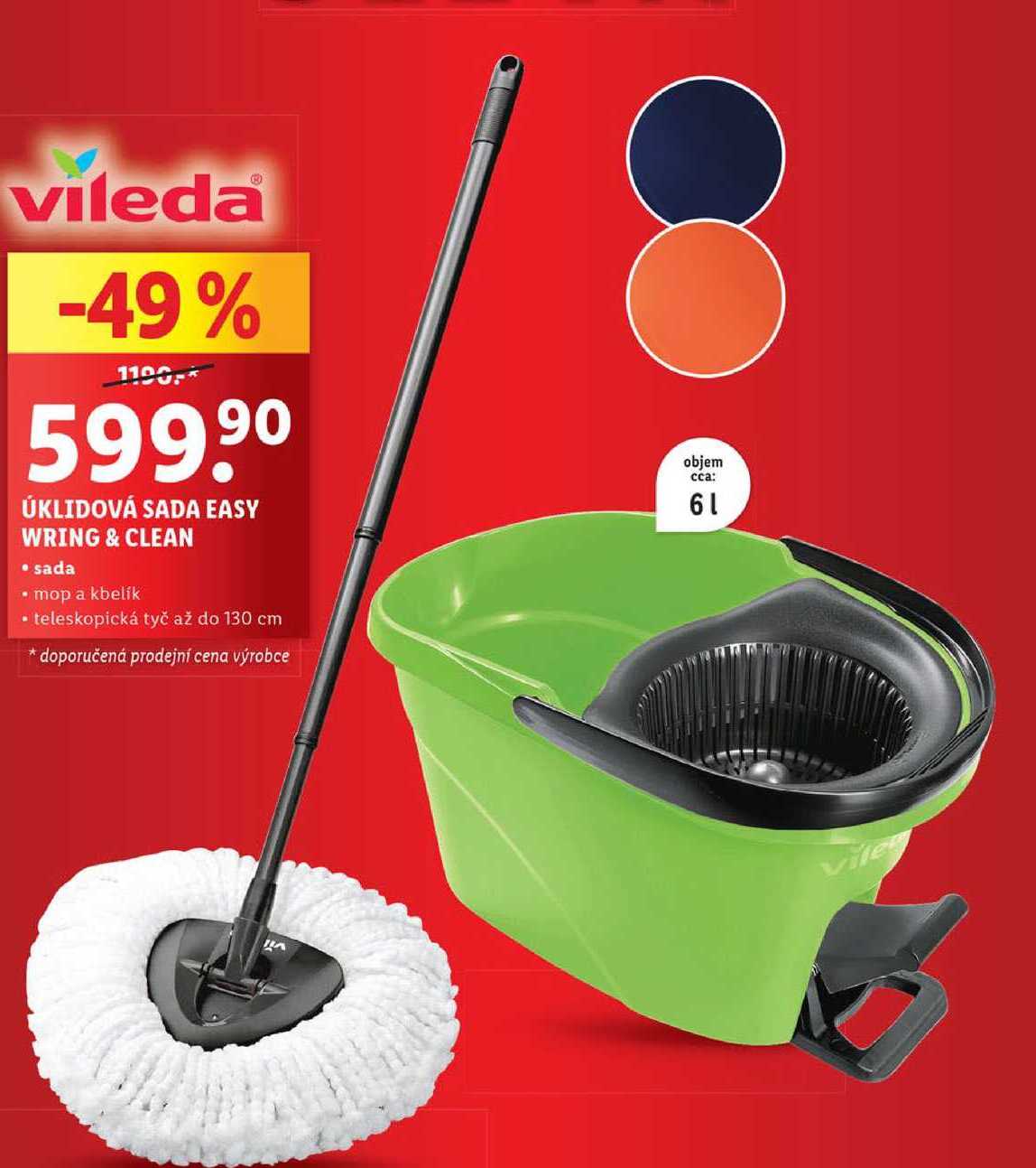 ÚKLIDOVÁ SADA EASY WRING & CLEAN 