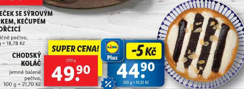 CHODSKÝ KOLÁČ, 230 g
