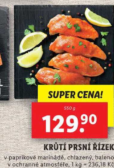 KRŮTÍ PRSNÍ ŘÍZEK, 500 g