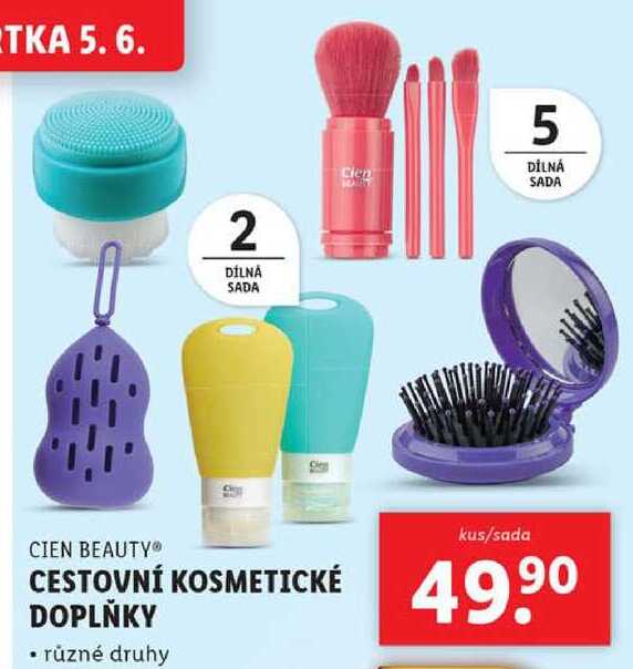 CESTOVNÍ KOSMETICKÉ DOPLŇKY