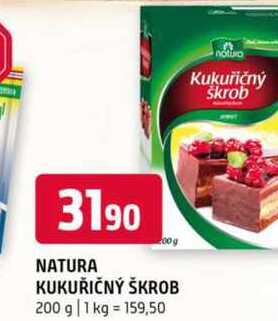 Natura Kukuřičný škrob jemný 200g