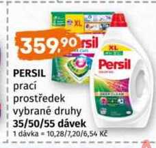 Persil prací prostředek vybrané druhy 35/50/55 dávek