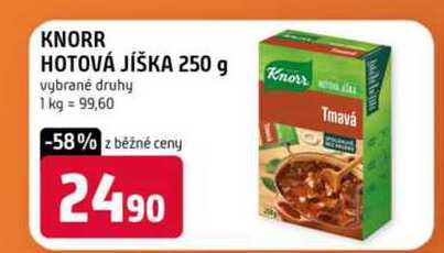 Knorr hotová jíška 250g vybrané druhy 
