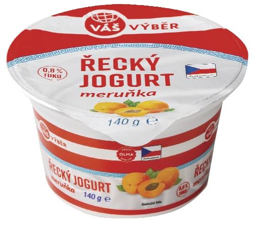VÁŠ VÝBĚR Řecký jogurt, 140 g