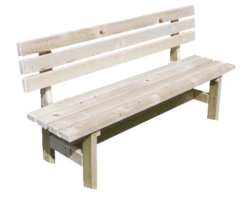 Dřevěná lavička Tohos, 1 KS