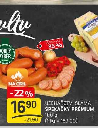 ŠPEKÁČKY PRÉMIUM 100 g