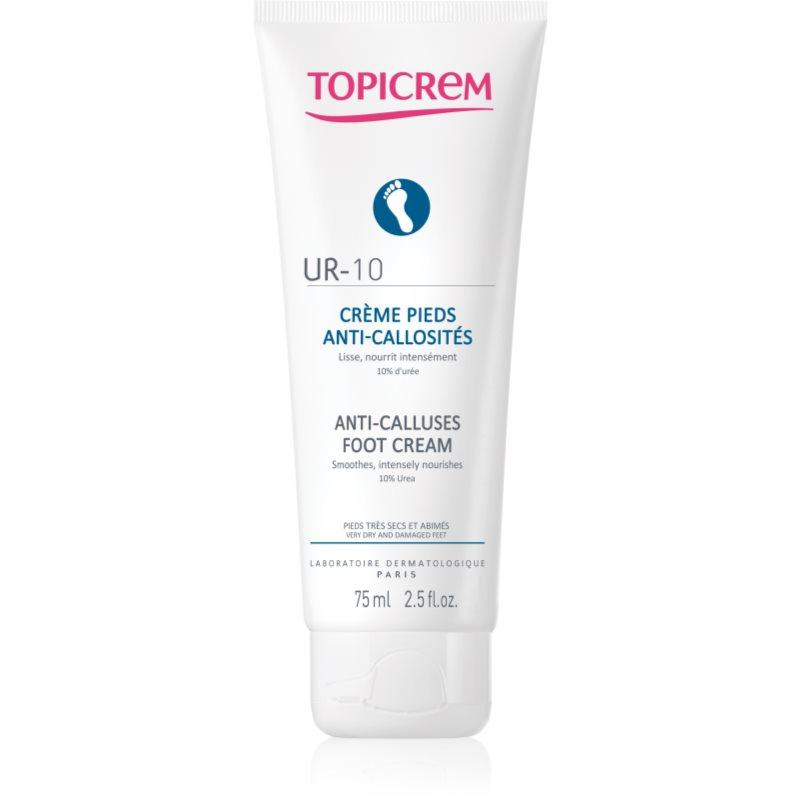 Topicrem UR-10 Anti-Calluses Foot Cream krém na nohy pro výživu a hydrataci 75 ml