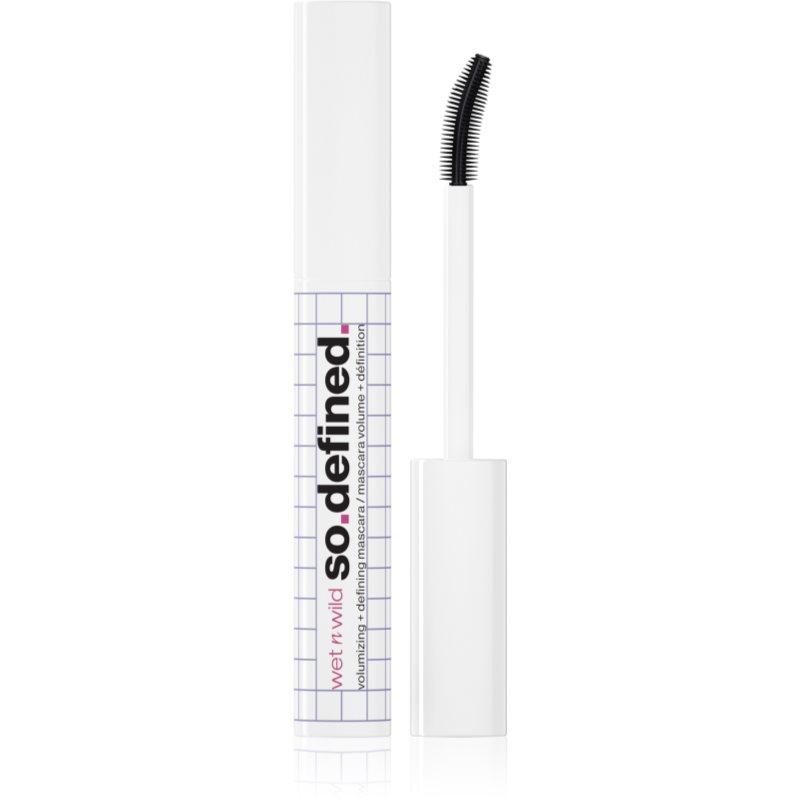 Wet n Wild Mega Volume So Defined řasenka pro objem a definici řas odstín Black 10 ml