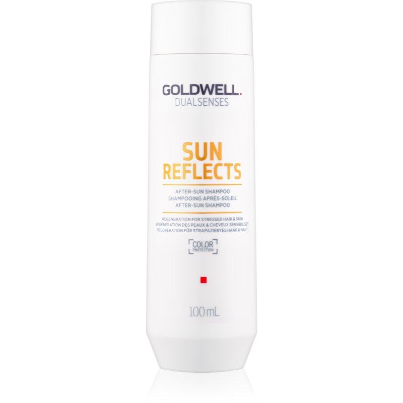 Goldwell Dualsenses Sun Reflects čisticí a vyživující šampon pro vlasy namáhané sluncem 100 ml