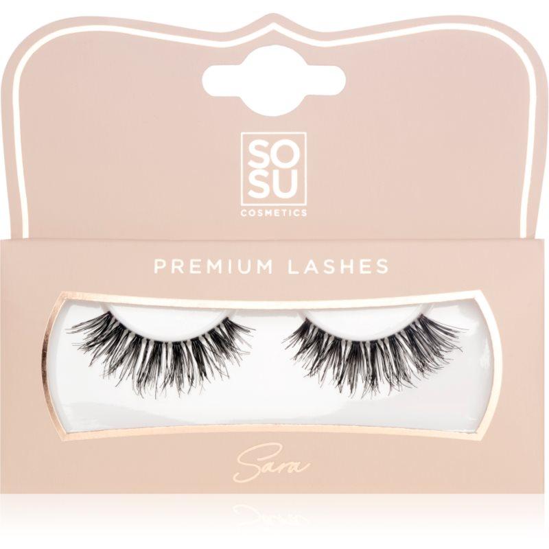 SOSU Cosmetics Premium Lashes umělé řasy odstín Sara 1 ks