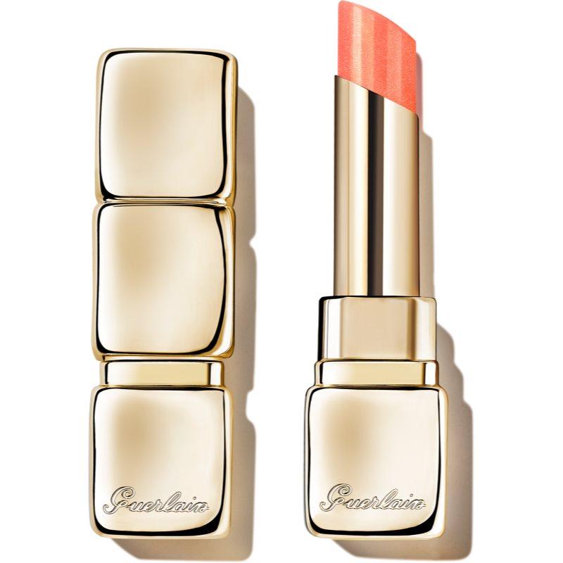 GUERLAIN KissKiss Bee Glow vyživující a hydratační balzám na rty odstín 389 Pearly Peach 100 g
