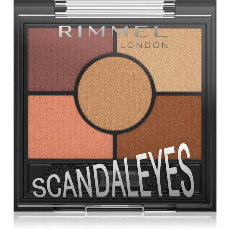 Rimmel ScandalEyes paletka očních stínů odstín 005 Sunset Bronze 3.8 g